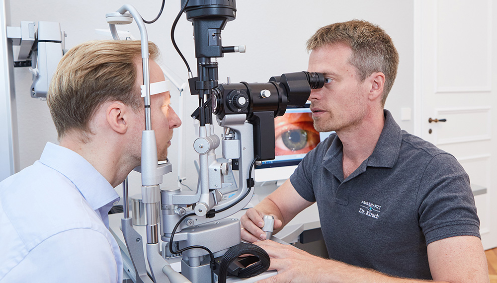 Augenarzt Dr. Kirsch - Glaukom Untersuchung